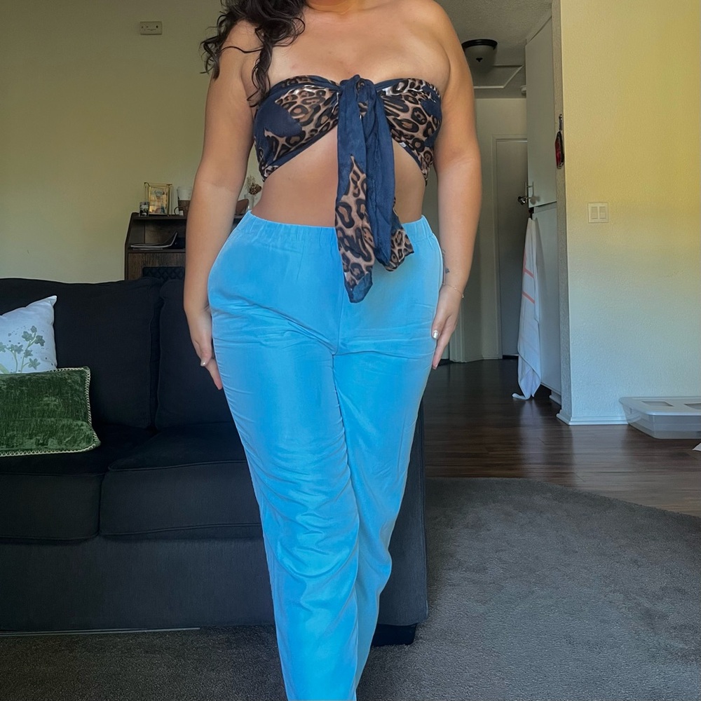 Blue Women's Pants